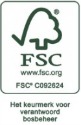 logo FSC gecertificeerd